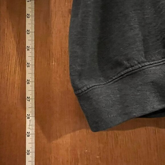 Size XL - Gildan - Dark Gray Long Sleeve Novelty Sweatshirt - Picture 7 of 7